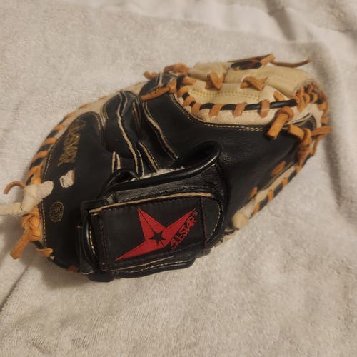All Star Right Hand Throw Catcher's Young Pro Series CM1010BT Baseball Glove 31.5" Game Ready