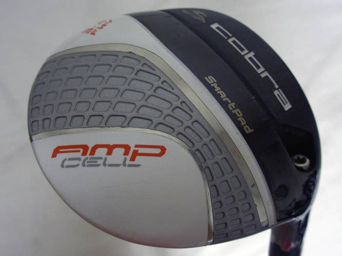 Cobra AMP Cell 3-4 Fairway Wood (Silver, 13*-16*, Fuji Fuel, REGULAR)