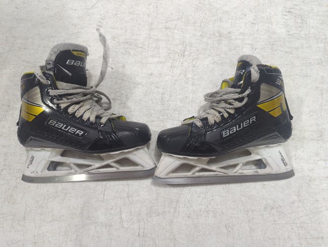 Used Bauer Supreme 3S Hockey Goalie Skates Regular Width 6