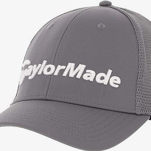 NEW TaylorMade Performance Cage Charcoal Fitted S/M Hat/Cap