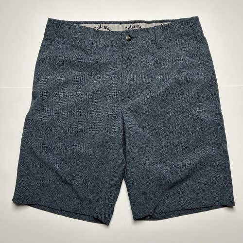 Callaway Golf Shorts Activewear Charcoal Gray Men's 32 W 9.5" Inseam