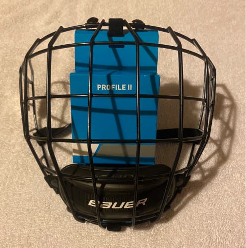 Bauer Hockey Profile II Face Mask Cage Senior Large New