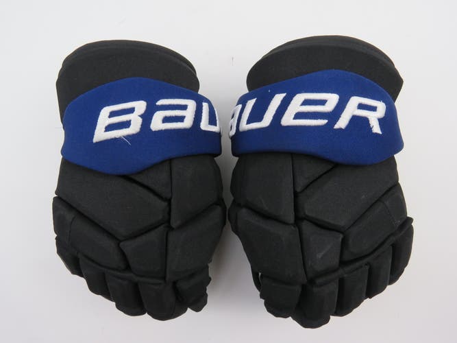 Bauer Supreme Mach Pro Stock Toronto Maple Leafs NHL Hockey Player Gloves 14" NEXT GEN
