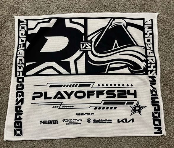 Dallas Stars 2024 NHL Playoffs Rally Towel Round 2 Game 1 Vs Colorado Avalanche