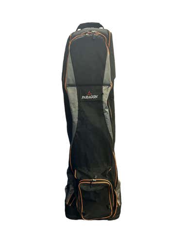 Used Paragon Golf Travel Bag With Bag Boy Backbone Soft Case Wheeled Golf Travel Bags