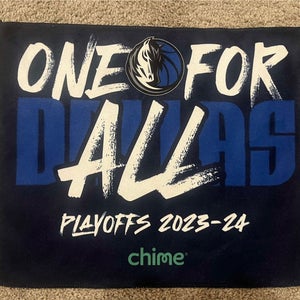 Dallas Mavericks 2024 NBA Playoffs Rally Towel Round 1 Game 6