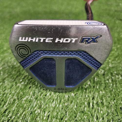 Odyssey White Hot RX 2-Ball Putter 34" Right Handed Needs Grip No HC