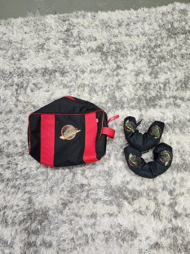 Vancouver Canucks "Skate" New Tape Bag/Soakers/Decals