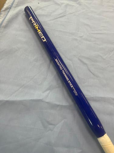 Used Primed Weighted Baseball Training Stick 12oz 30”