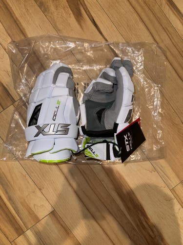 New STX Cell vi Lacrosse Gloves Large