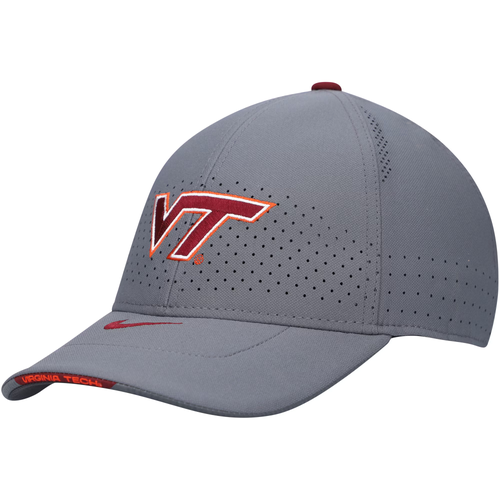 Virginia Tech Hokies Nike Sideline Legacy91 Performance Adjustable Hat Gray