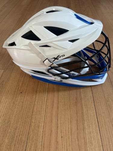 Cascade XRS Helmet Blue and White