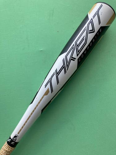 Used USSSA Certified 2019 Rawlings Threat Composite Bat 27" (-12)
