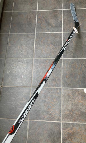 Used Senior Warrior Dynasty HD1 ZETTERBERG PRO STOCK Left Handed Hockey Stick W88