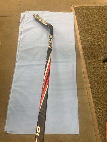 Used Senior CCM U+ 10 Hockey Stick 85 Flex Grip C Left Hand 62" Tavares 145-0