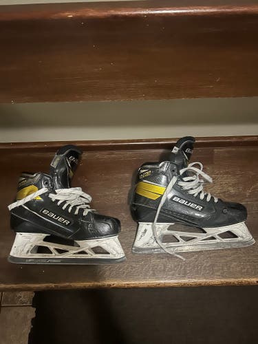 Used Senior Bauer Regular Width  8 Supreme UltraSonic Hockey Goalie Skates