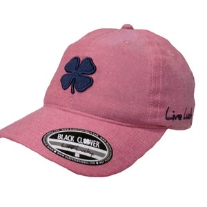 NEW Black Clover Live Lucky Soft Luck 11 Navy/Red Adjustable Golf Hat/Cap
