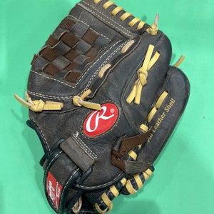 Used Kid Pitch (9YO-13YO) Rawlings Highlight Series Right Hand Throw Baseball Glove 11"