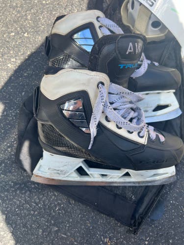 Used Senior True Size 6.5 2 Piece Hockey Goalie Skates