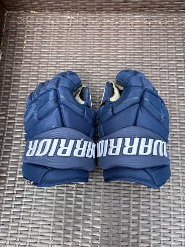 Used Navy Blue Warrior 14"  Alpha Pro Gloves