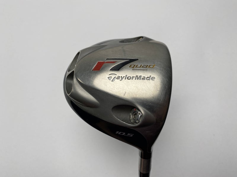 Taylormade R7 Quad Driver 10.5* MAS2 65g Stiff Graphite Mens RH