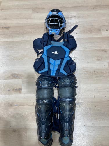 Used Adult All Star System 7 Catcher's Set