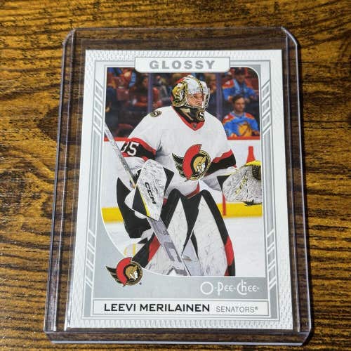 Leevi Merilainen Ottawa Senators 2023-24 NHL Upper Deck OPC Glossy RC Card #R-31
