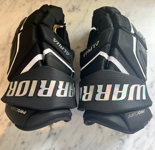 New Warrior Alpha LX2 Pro Gloves 14" Pro Stock