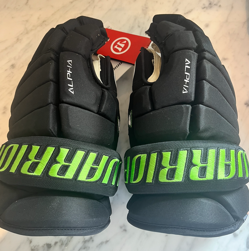 New "Chicago Mission" Warrior Alpha Pro Gloves 15" Pro Stock