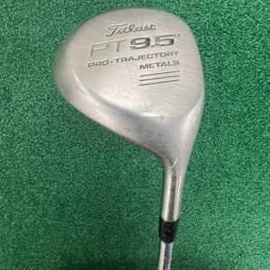 Titleist PT 9.5° Pro Trajectory Metal Wood Driver Black Gold MS-209 Steel Reg.