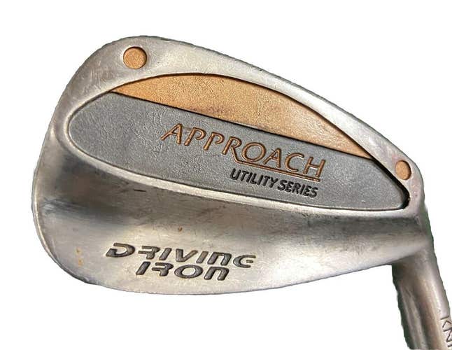 Knight Approach Oversize Driving Iron Stiff Steel 39.5 Inches New Grip Men's RH