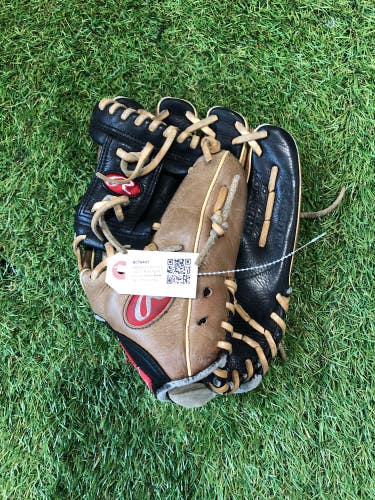 Used Kid Pitch (9YO-13YO) Rawlings Premium Series Right Hand Throw Infield Baseball Glove 11.25"