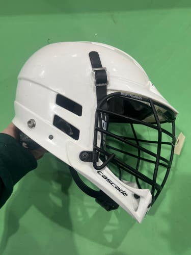 White Used Youth Cascade CPV Helmet