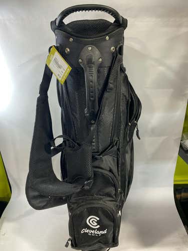 Used Cleveland Black Golf Stand Bags