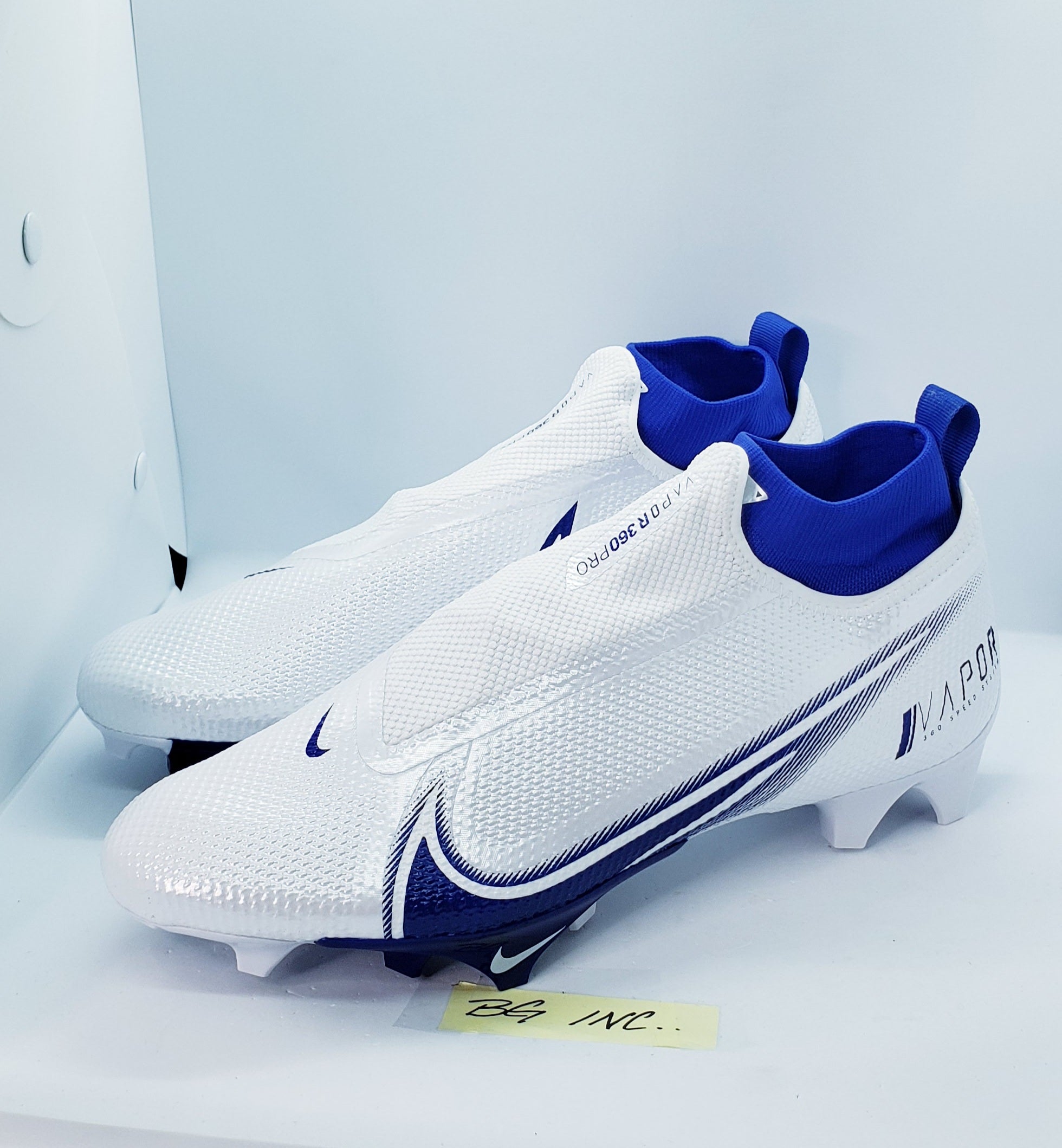 nike vapor edge pro 360 blue and white