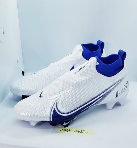 NEW Nike Vapor Edge Pro 360 Football Cleats Royal Blue CV6345-107 Mens sz 11.5