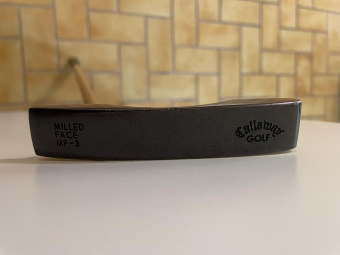 Callaway Milled Face MF-3 Hickory Stick Shaft Putter 35" Mens RH
