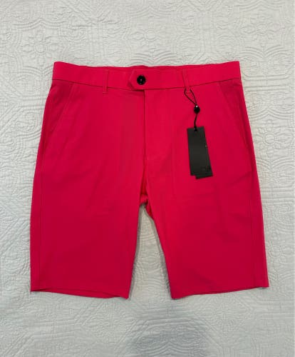 Greyson Men’s Montauk Golf Shorts Size 32 Bittersweet Pink 10” Inseam NWT