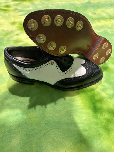 White New Size 10 Men's Footjoy Dryjoys Premiere Series Golf Shoes