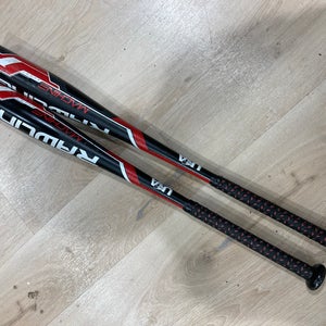 Used Kid Pitch Rawlings Machine Bat Bundle (-8) Alloy 22 oz 30" and (-8) Alloy 21 29"