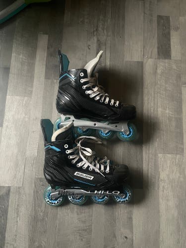 Used  Bauer  Size 10 RSX Inline Skates