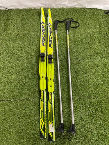 Used Kid's Fischer RCS Cross Country Skis Without Bindings