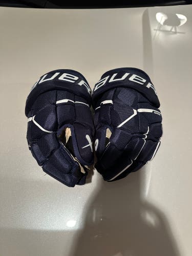 Used  Bauer 14"  Supreme M5 Pro Gloves
