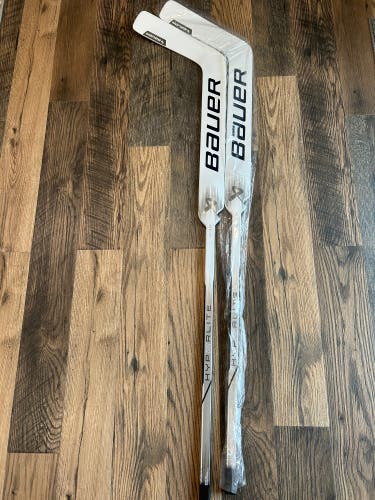 2 Pack New Bauer Trigger Grip 25" Paddle Pro Stock Hyperlite Goalie Stick