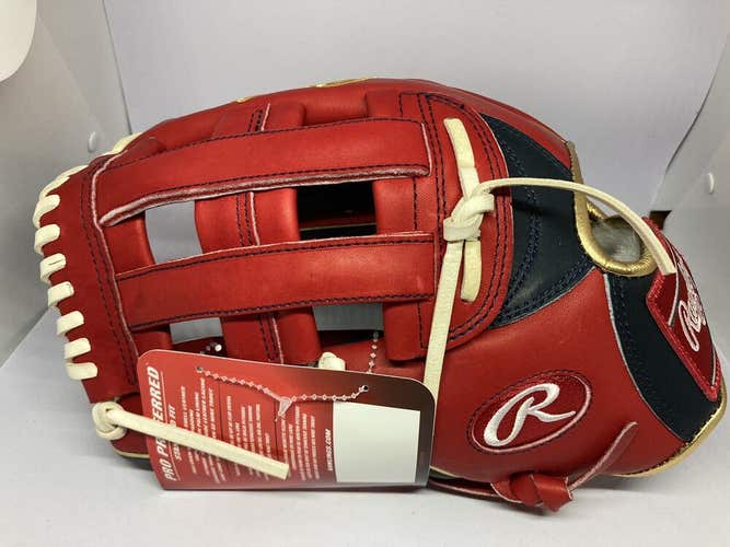 NWT Rawlings Pro Preferred 12.75" Baseball Glove PROSRA13 Ronald Acuna Jr. LHT