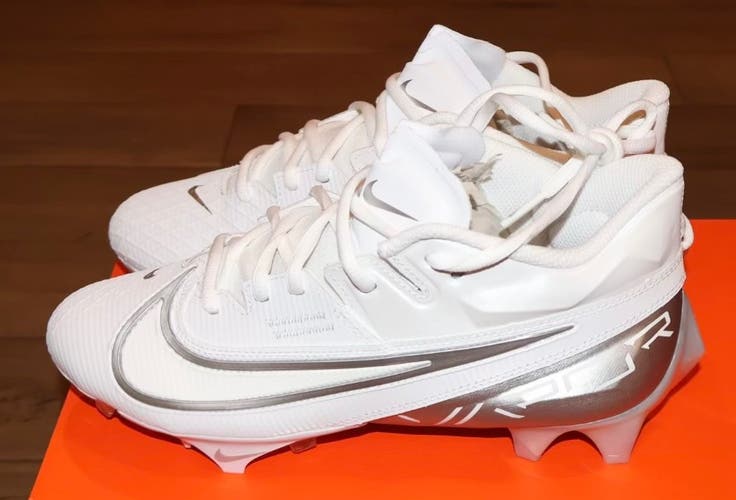 Size 7 Men’s Nike Vapor Edge Elite 360 2 White Football Cleats