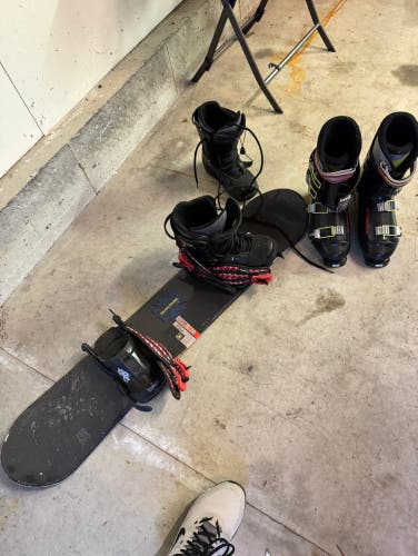 Used Men's Thirty Two With Bindings Snowboard