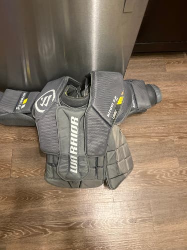 Used  Warrior  Ritual G2 Goalie Chest Protector
