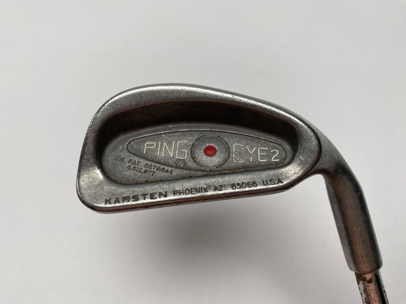 Ping Eye 2 Single 7 Iron Red Dot 1* Flat Karsten ZZ-Lite Stiff Steel Mens RH