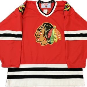 Chicago Blackhawks Blank CCM NHL Hockey Jersey Size L